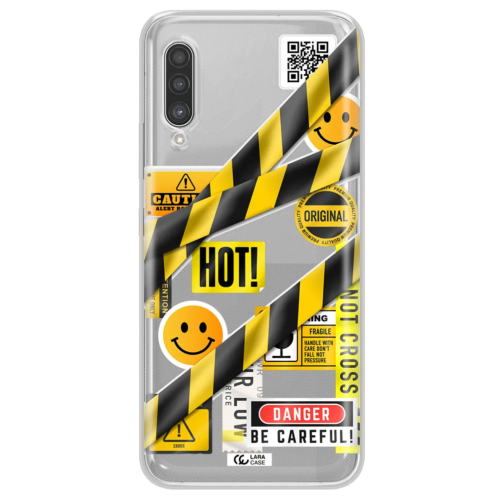 Be Careful Samsung A90 Clear TPU Case