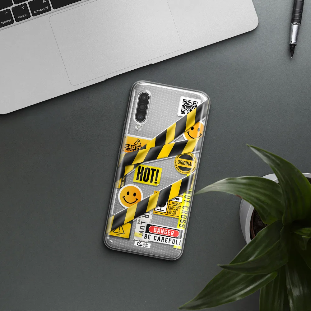 Be Careful Samsung A90 Clear TPU Case