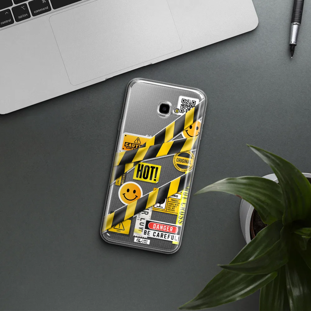 Be Careful Samsung J4 Plus Clear TPU Case