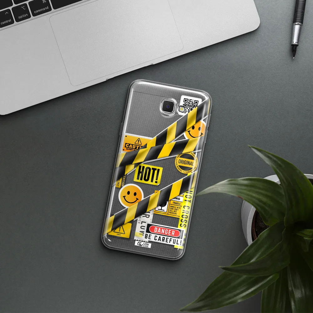 Be Careful Samsung J5 Prime Clear TPU Case