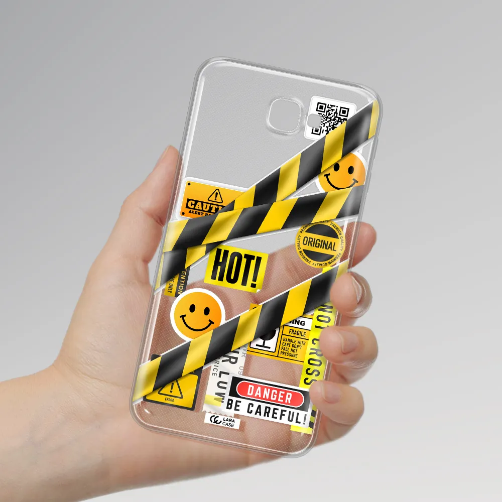 Be Careful Samsung J7 Prim Clear TPU Case