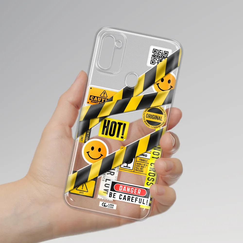 Be Careful Samsung M11 Clear TPU Case