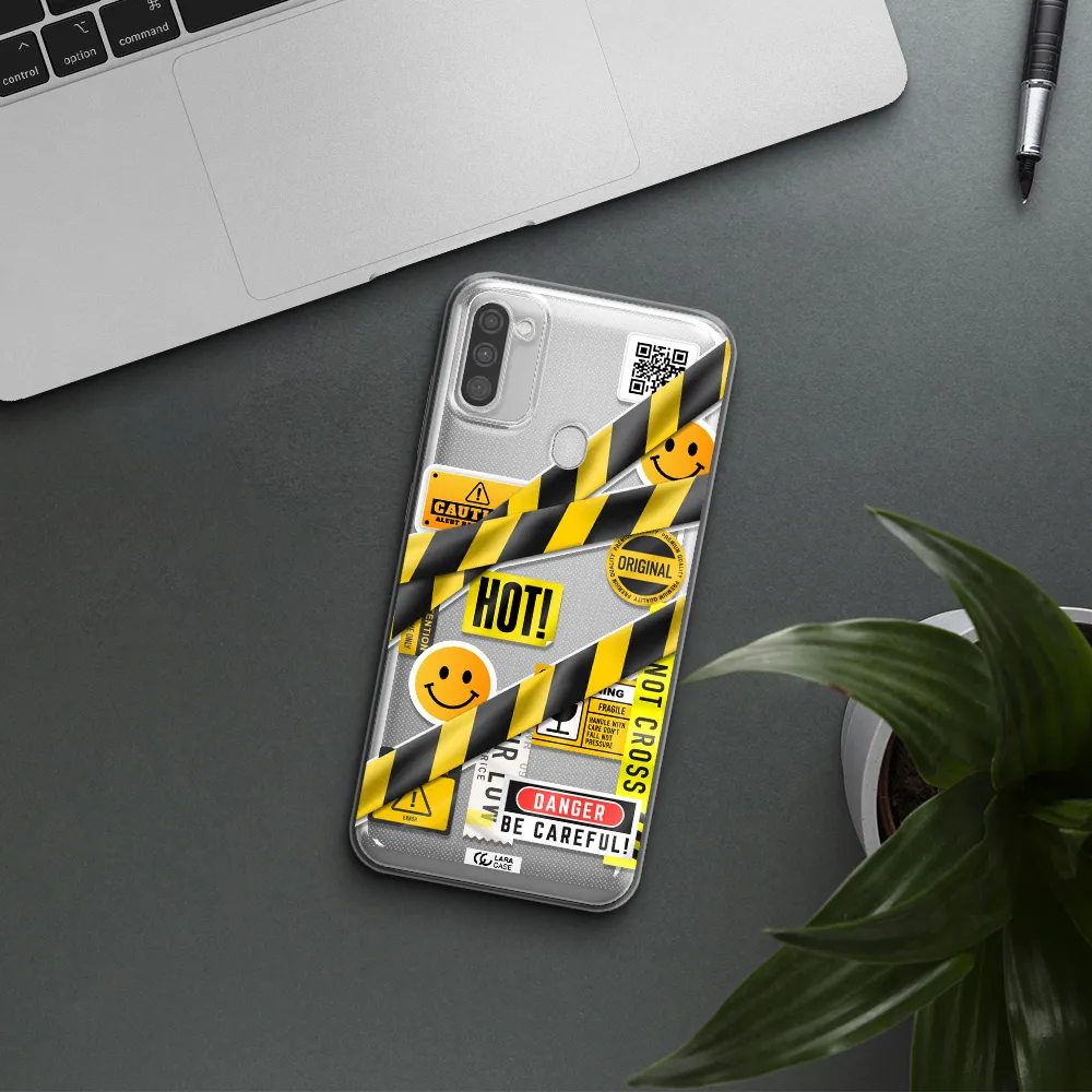 Be Careful Samsung M11 Clear TPU Case