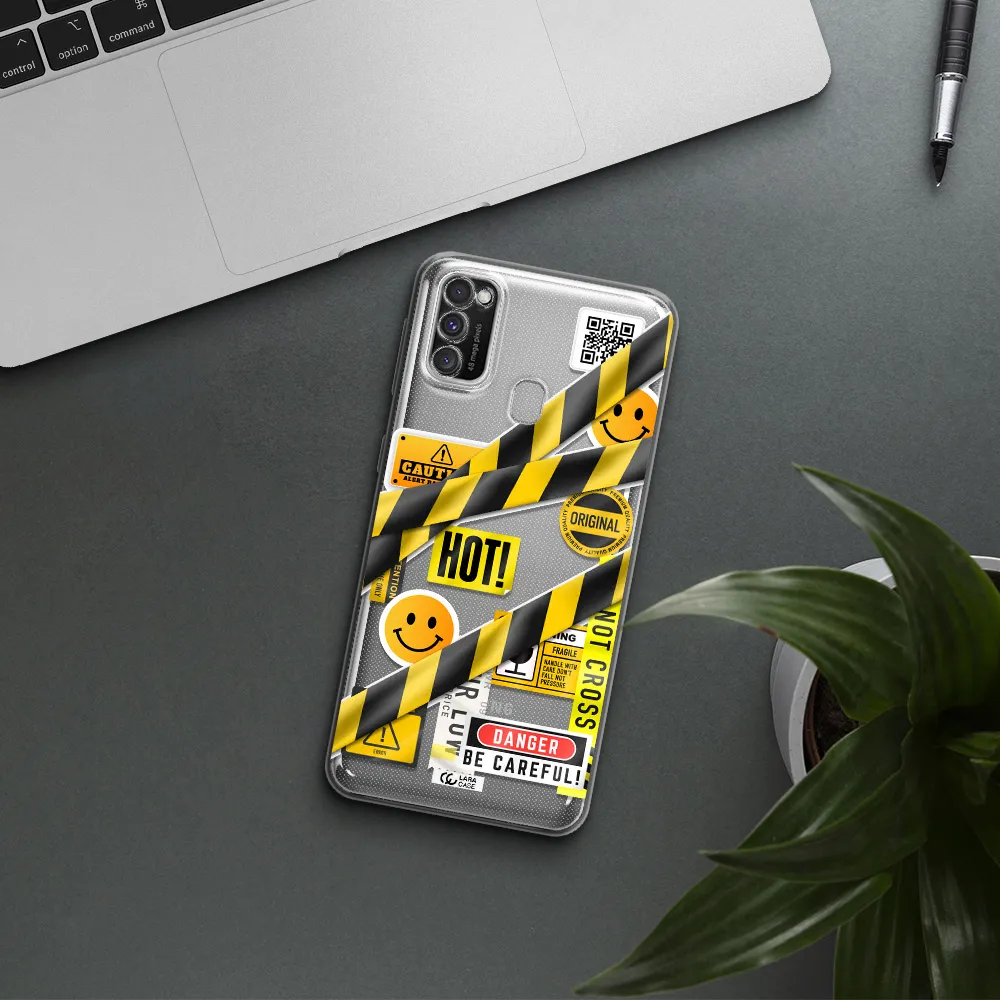 Be Careful Samsung M30S Clear TPU Case