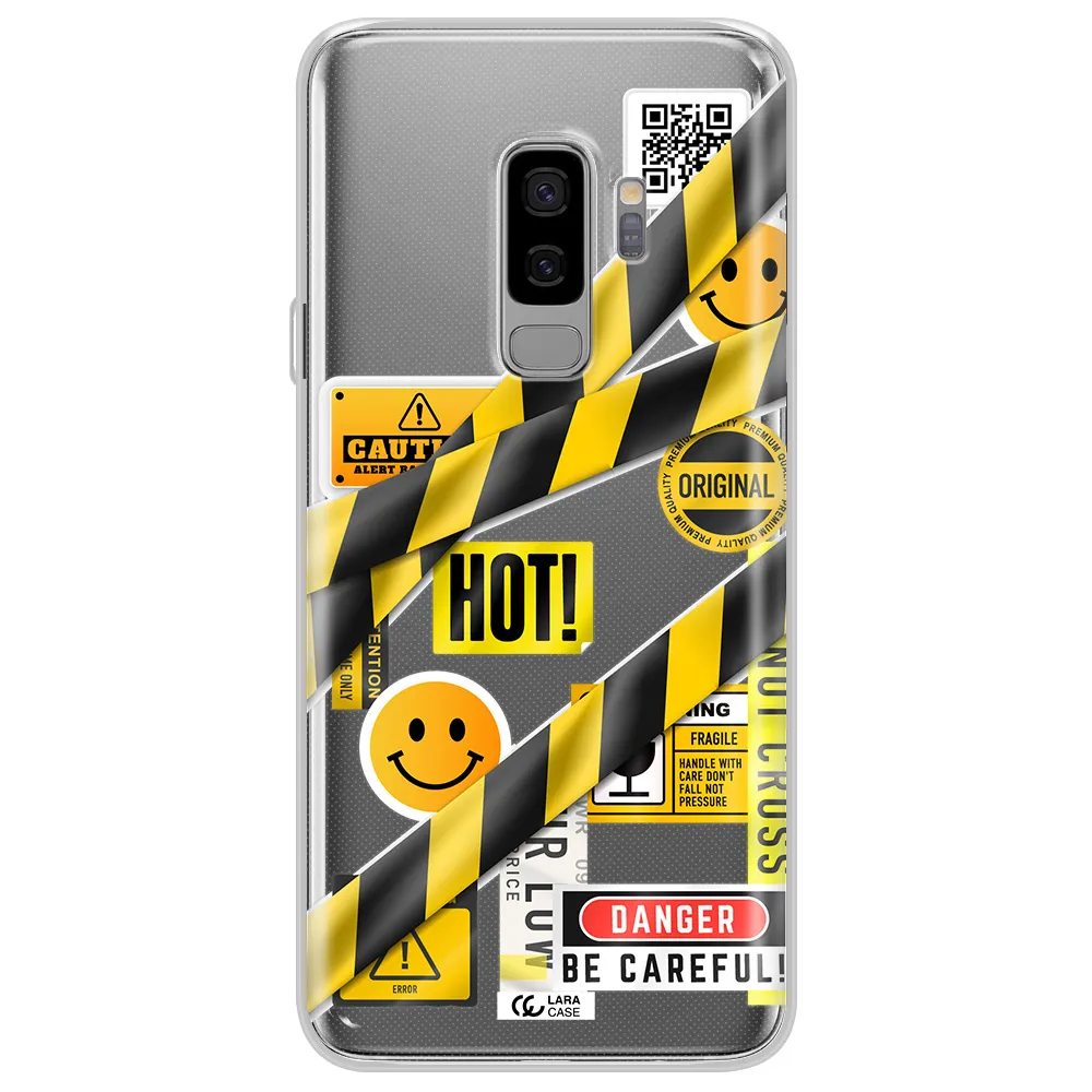 Be Careful Samsung S9 Plus Clear TPU Case