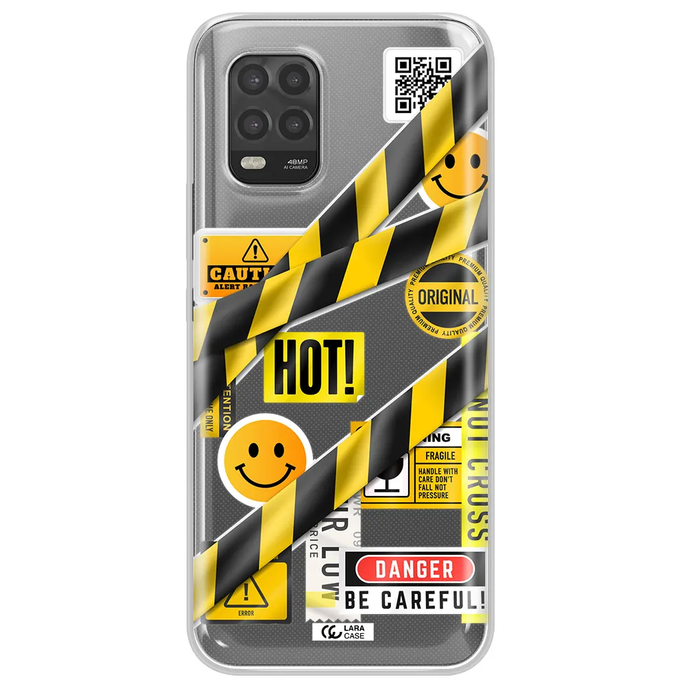 Be Careful Xiaomi Mi 10 Lite Clear TPU Case