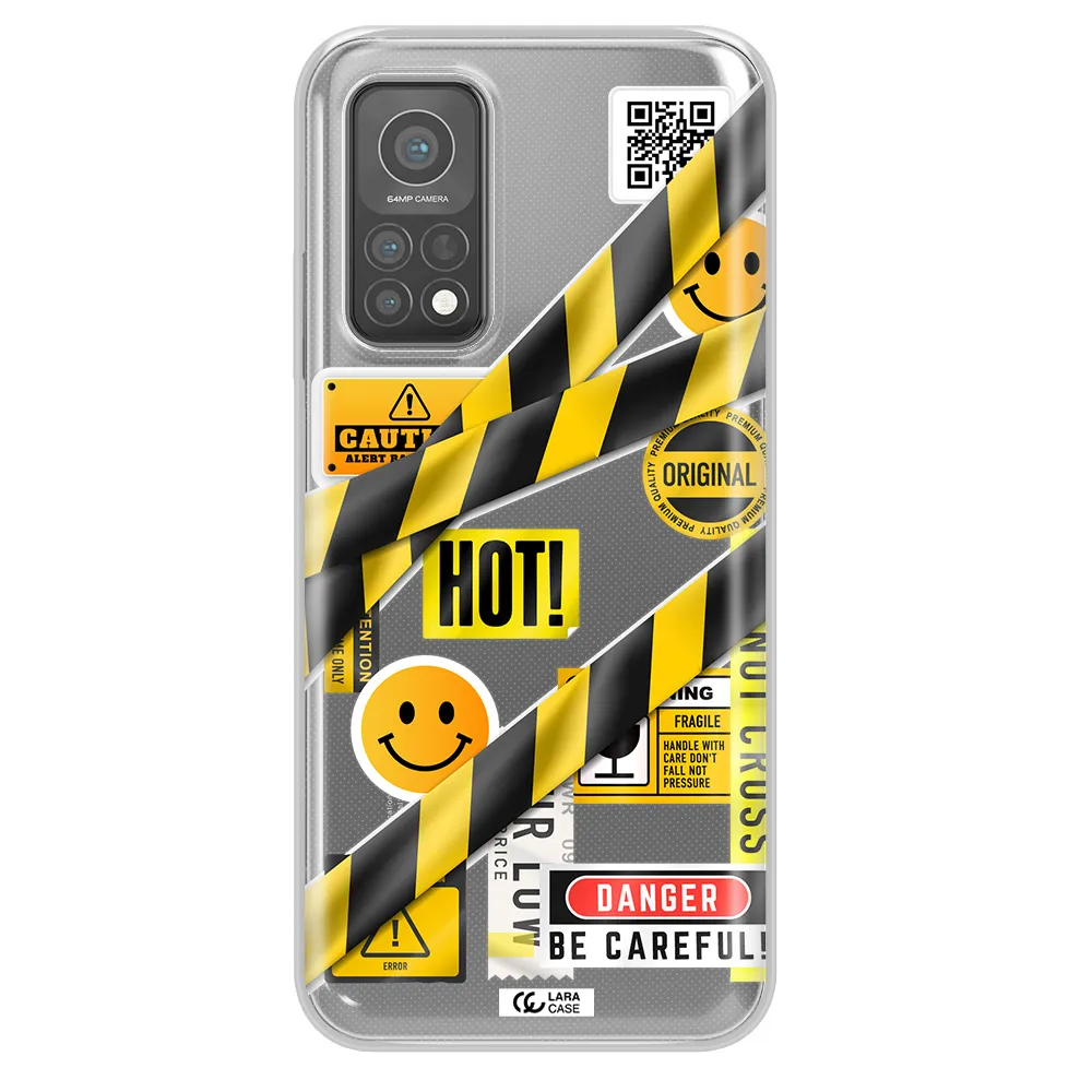 Be Careful Xiaomi Mi 10 T Pro Clear TPU Case
