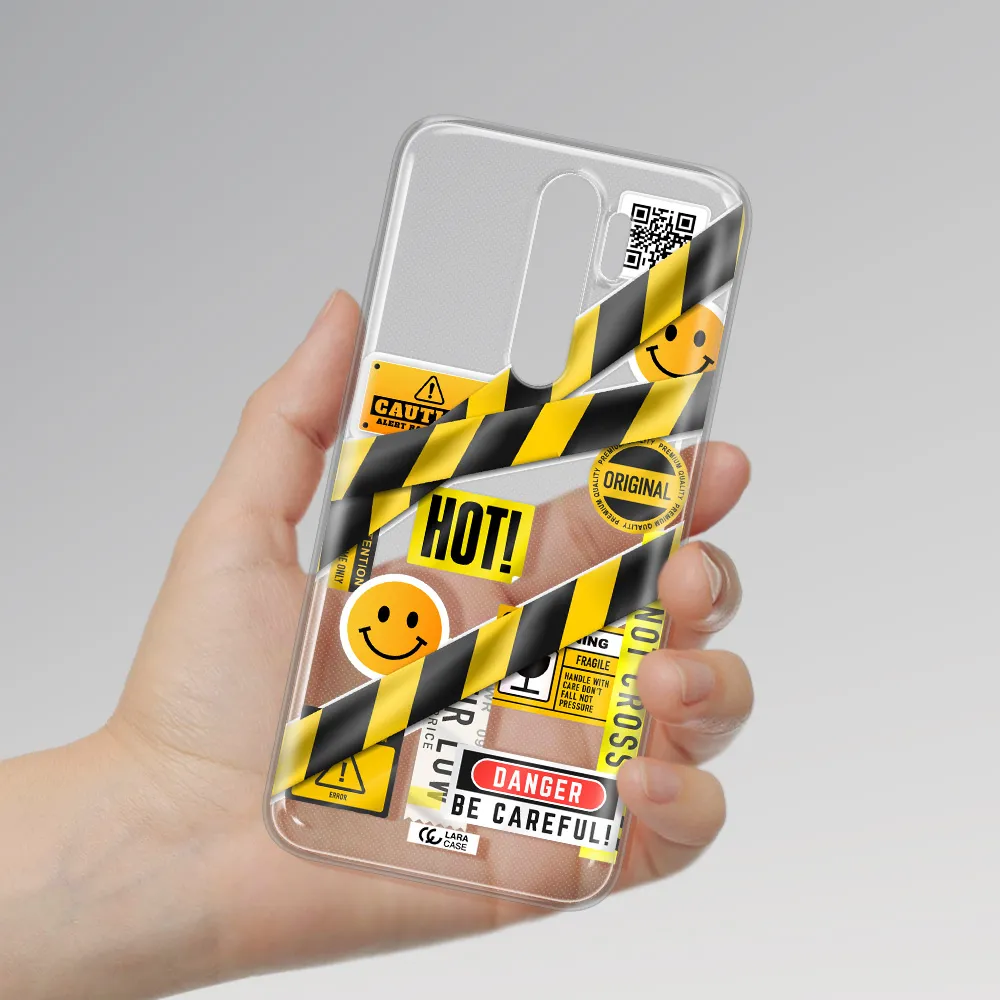 Be Careful Xiaomi Note 8 Pro Clear TPU Case