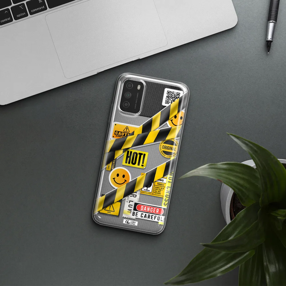 Be Careful Xiaomi Poco M3 Clear TPU Case