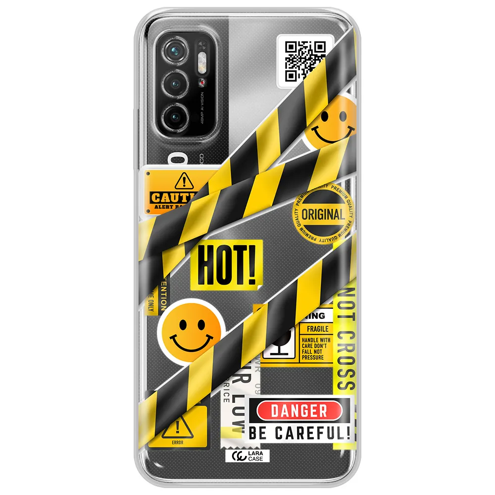 Be Careful Xiaomi Poco M4 Pro 5G Clear Tpu Case