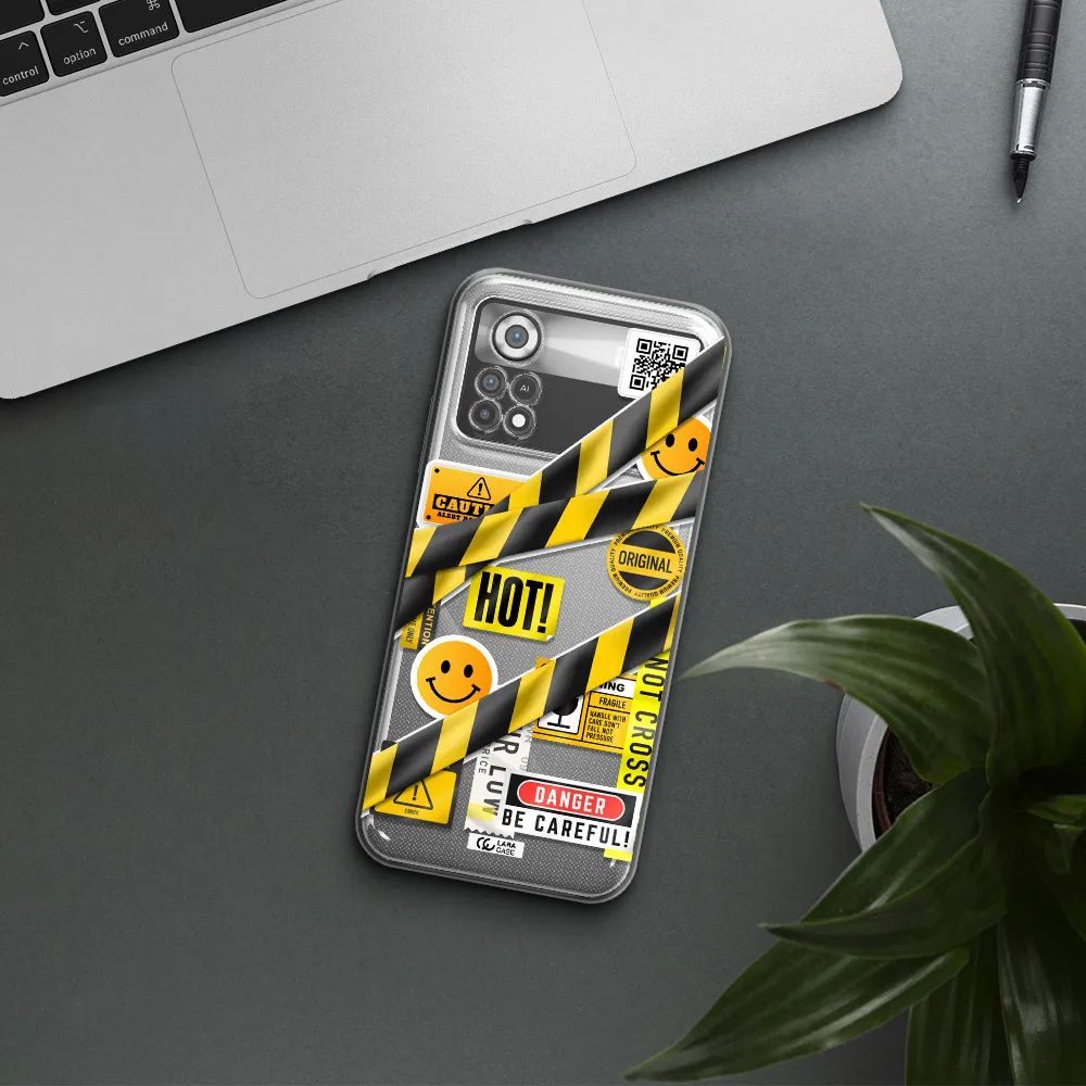 Be Careful Xiaomi Poco X4 Pro Clear TPU Case