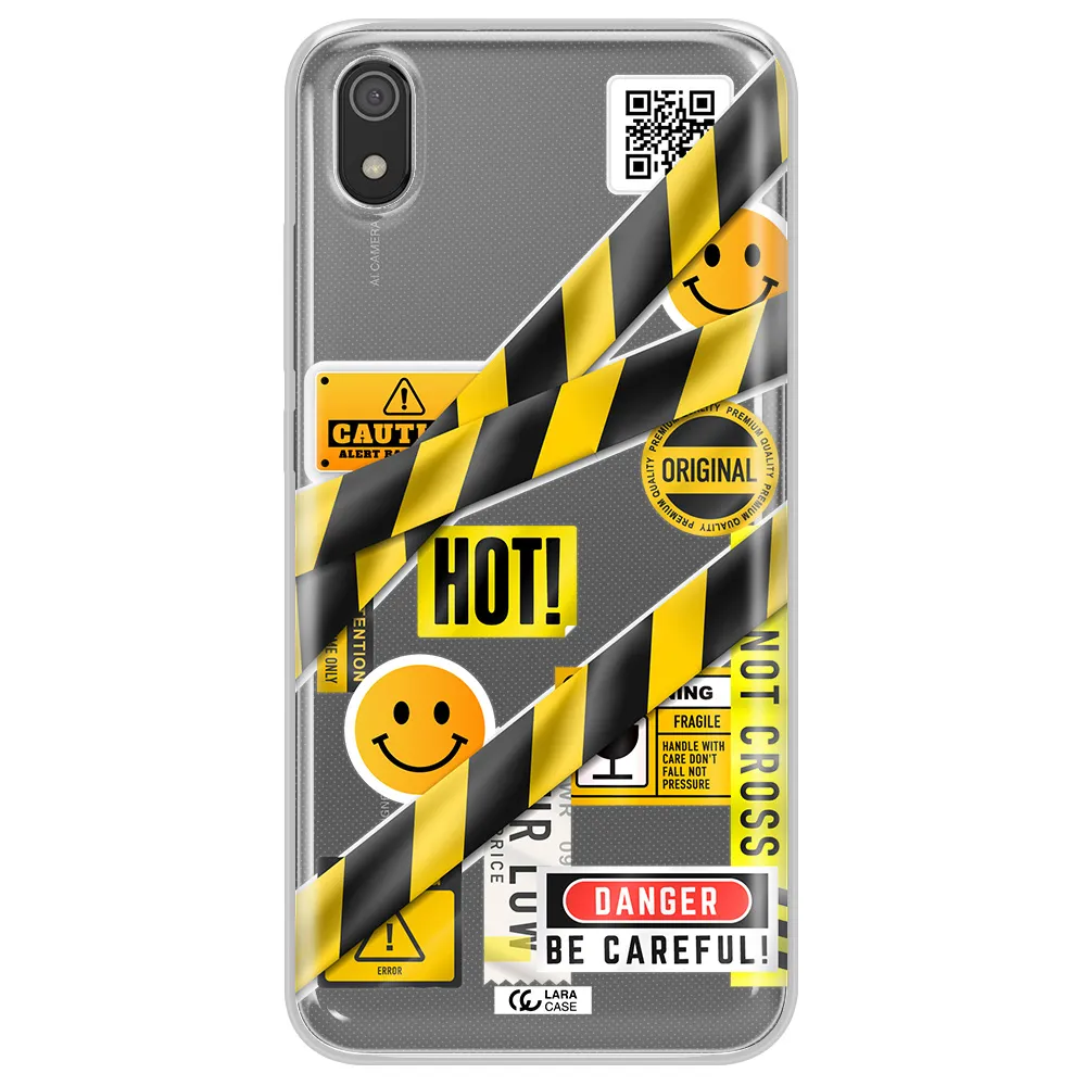 Be Careful Xiaomi Redmi 7A Clear TPU Case