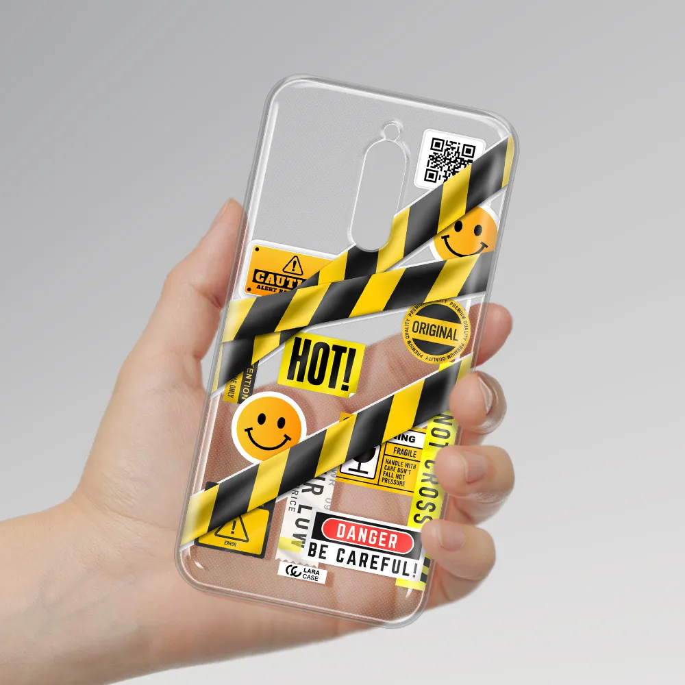 Be Careful Xiaomi Redmi 8 Clear Tpu Case