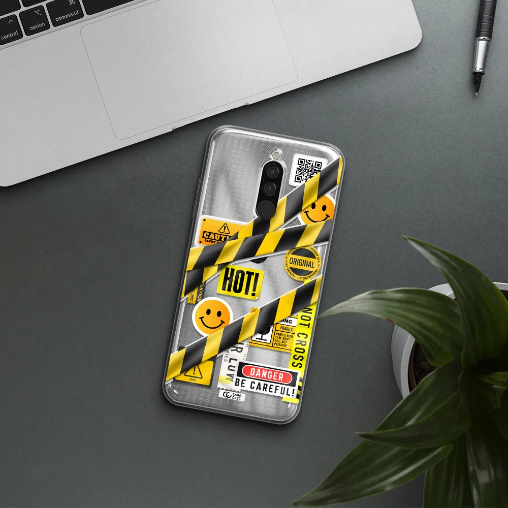 Be Careful Xiaomi Redmi 8 Clear Tpu Case
