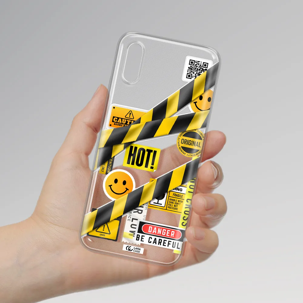 Be Careful Xiaomi Redmi 9A Clear TPU Case