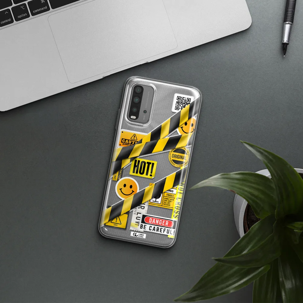 Be Careful Xiaomi Redmi 9T Clear TPU Case