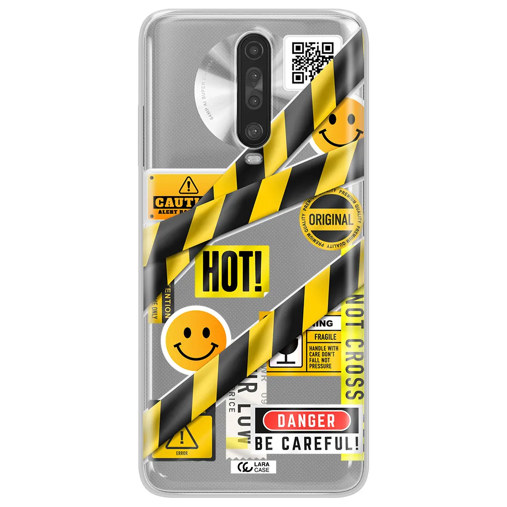 Be Careful Xiaomi Redmi K30 Clear TPU Case