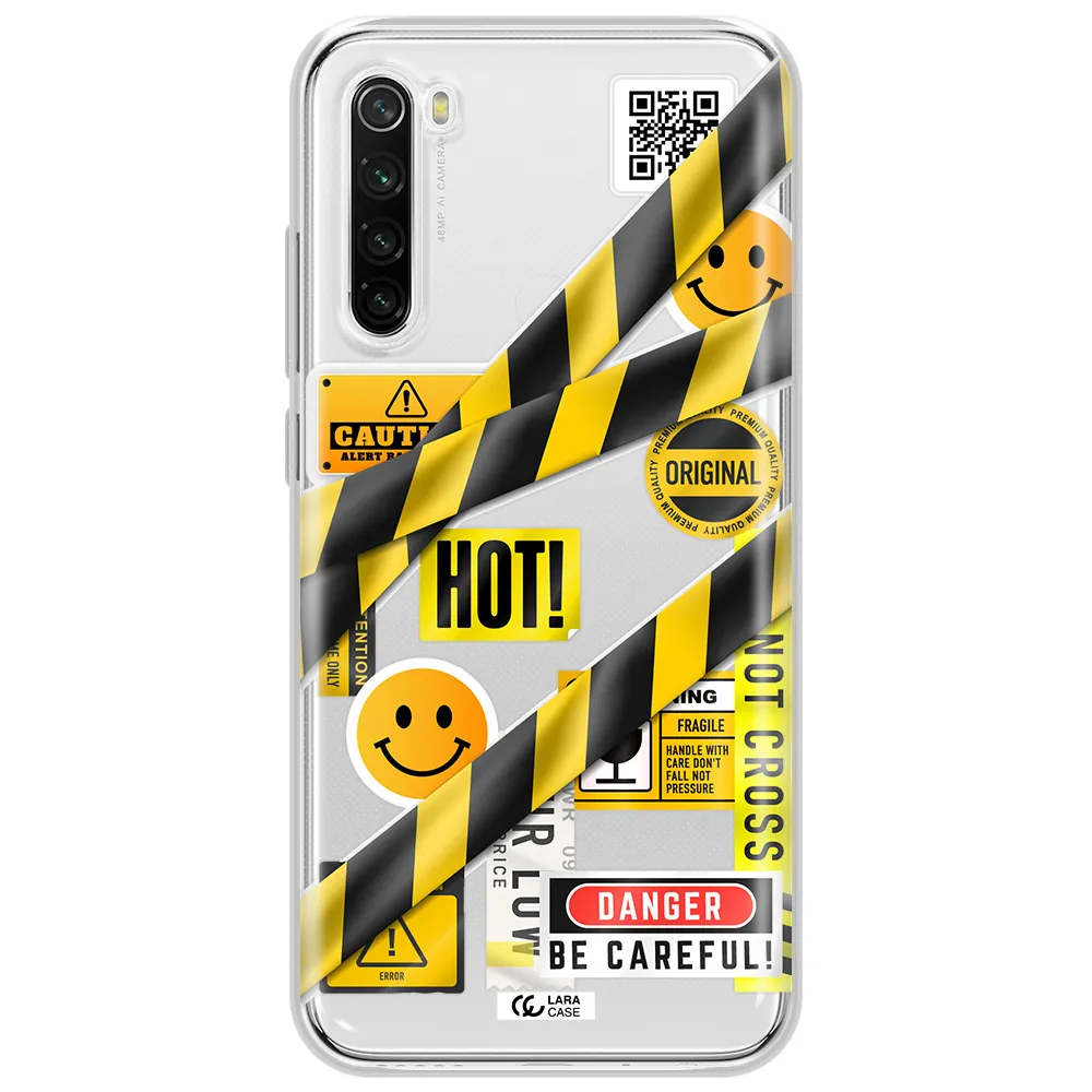 Be Careful Xiaomi Redmi Note 8T Clear Tpu Case