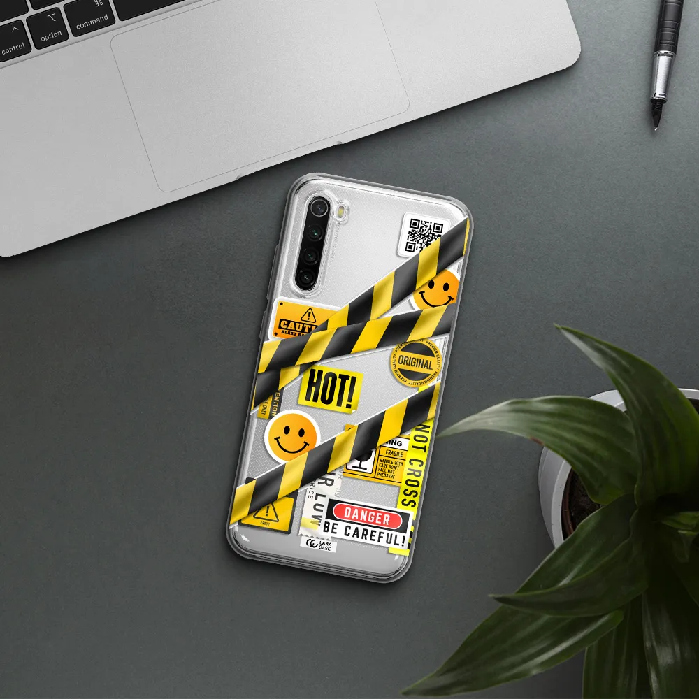 Be Careful Xiaomi Redmi Note 8T Clear Tpu Case