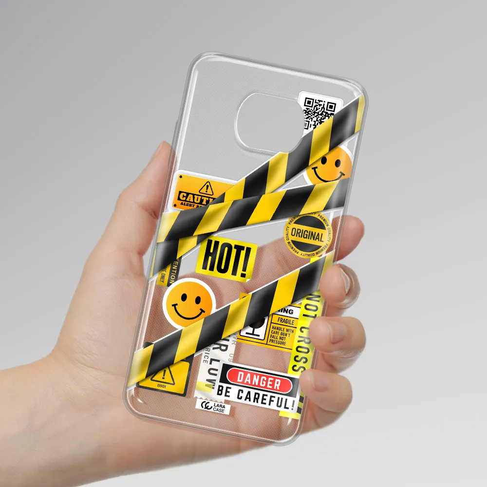 Be Careful Xiaomi Redmi Note 9T Clear Tpu Case