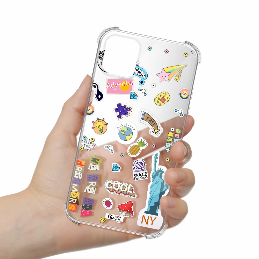 Stickers Apple iPhone 11 Clear PC Case