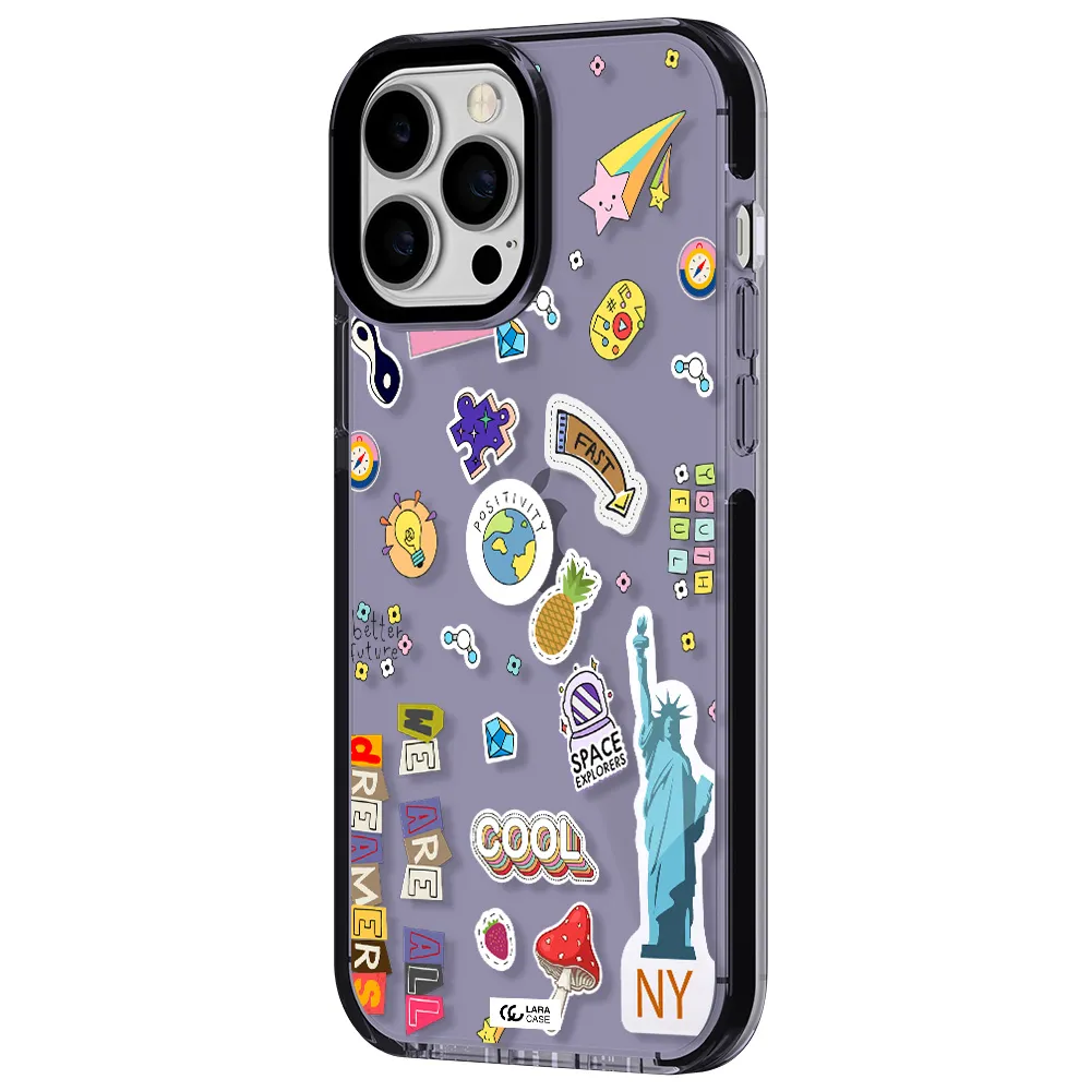 Stickers Apple iPhone 13 Pro Max impact Lilac Case
