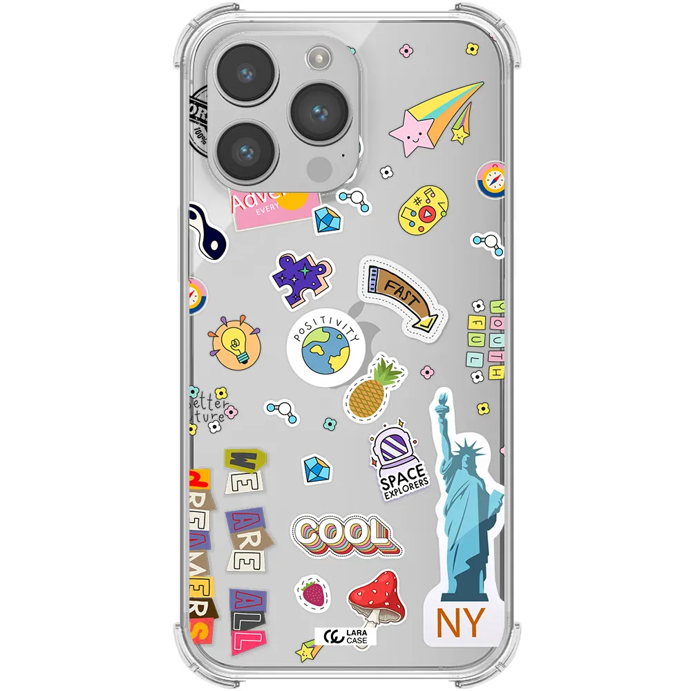 Stickers Apple iPhone 14 pro max Clear PC Case