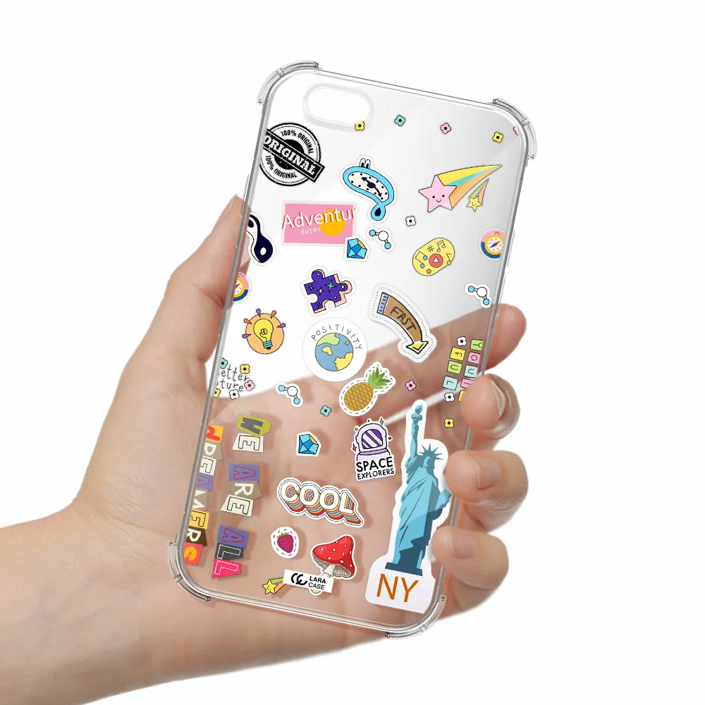 Stickers Apple iPhone 6 Clear PC Case