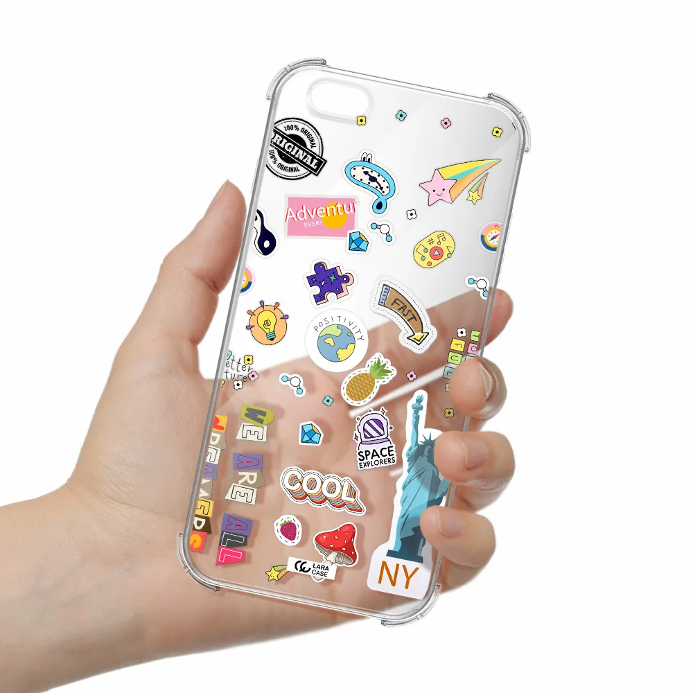 Stickers Apple iPhone 6 plus Clear PC Case