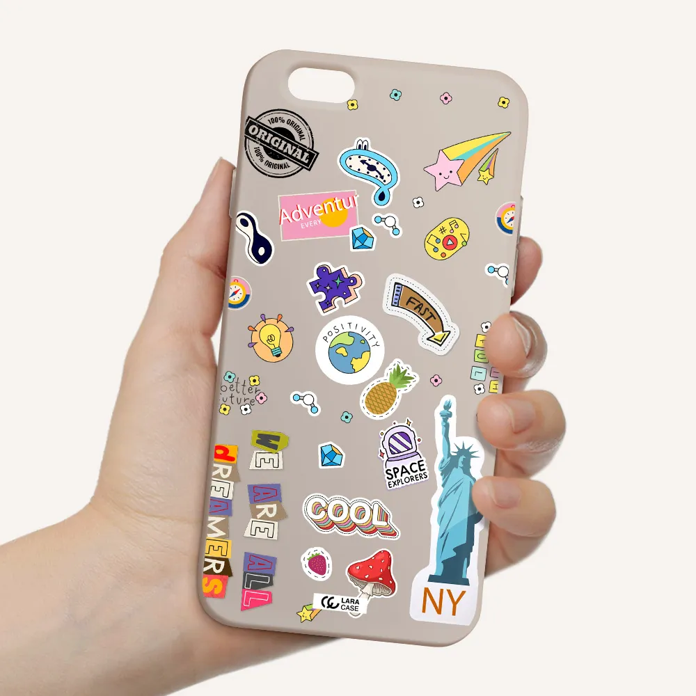 Stickers Apple iPhone 6 Silicone Stone Case