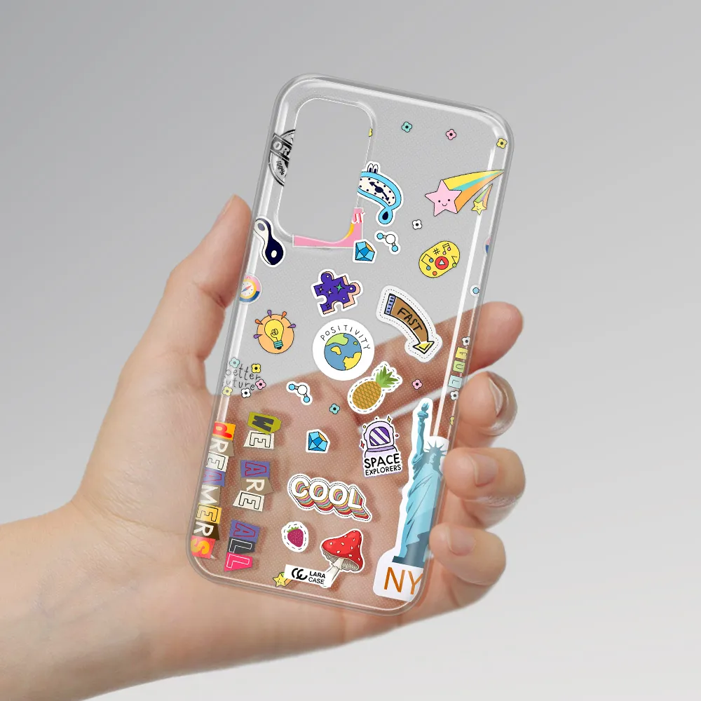 Stickers Xiaomi Mi 10 T Pro Clear TPU Case