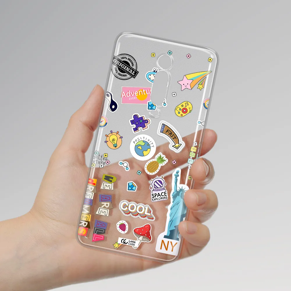 Stickers Xiaomi Mi 9T Clear TPU Case
