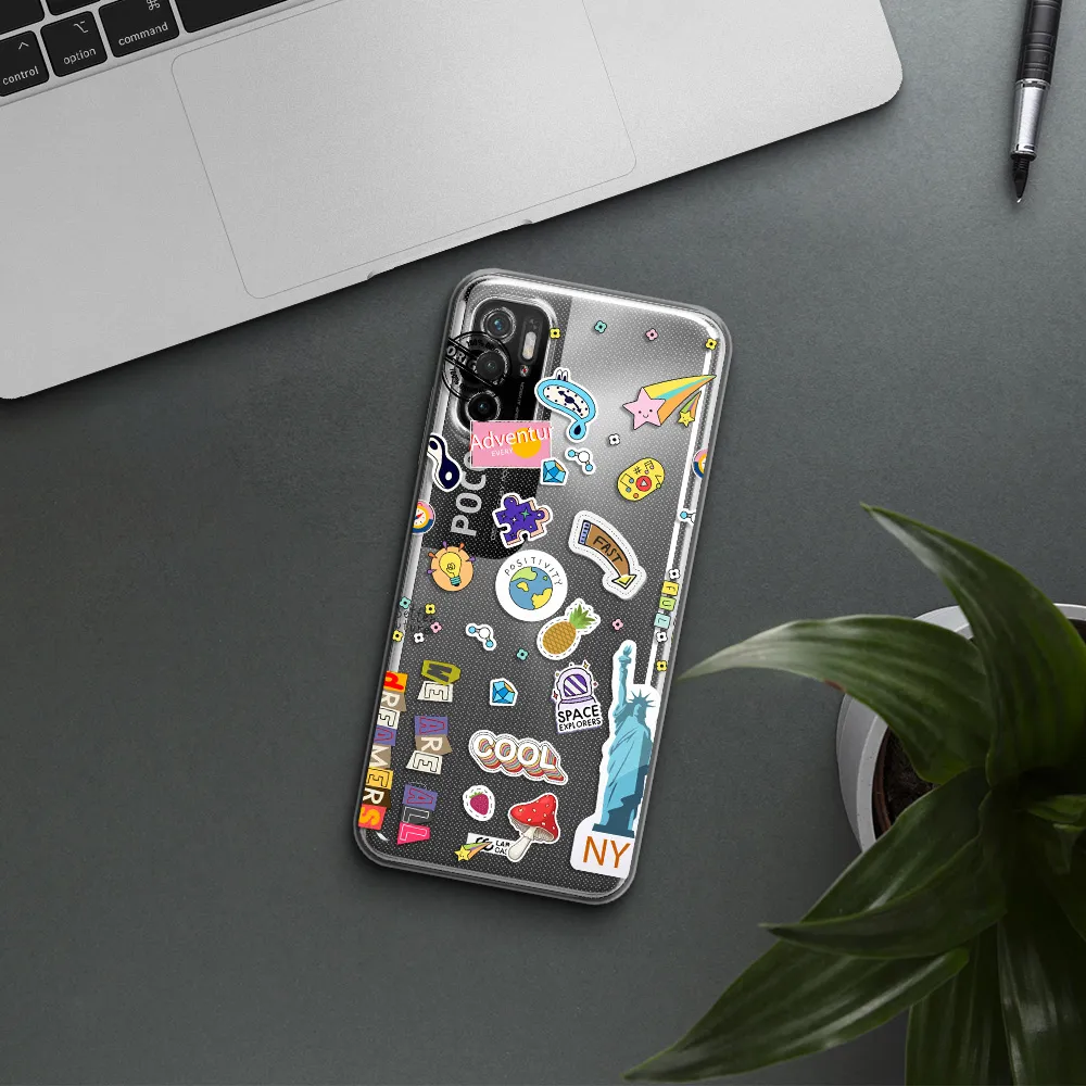 Stickers Xiaomi Poco M4 Pro 5G Clear Tpu Case