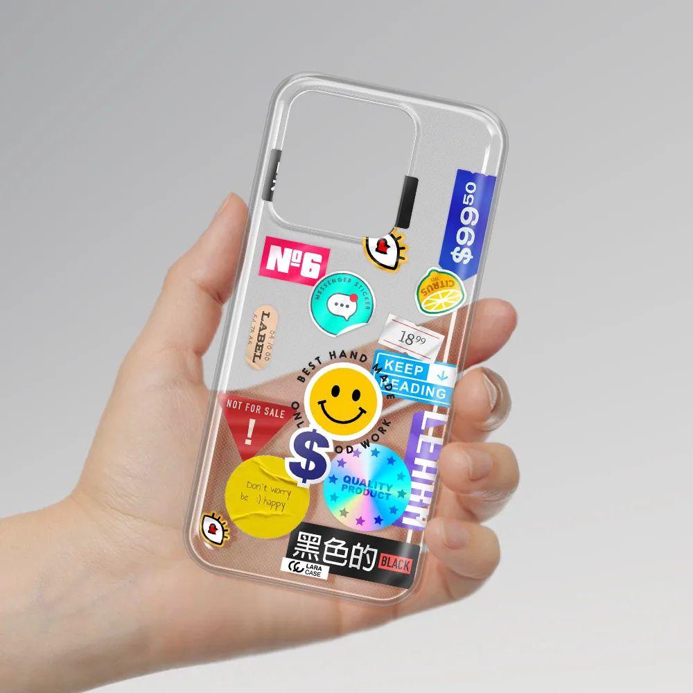 Happy Stıckers Xiaomi Redmi 10A Clear TPU Case