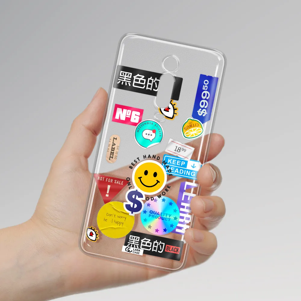 Happy Stıckers Xiaomi Redmi K20 Clear Tpu Case