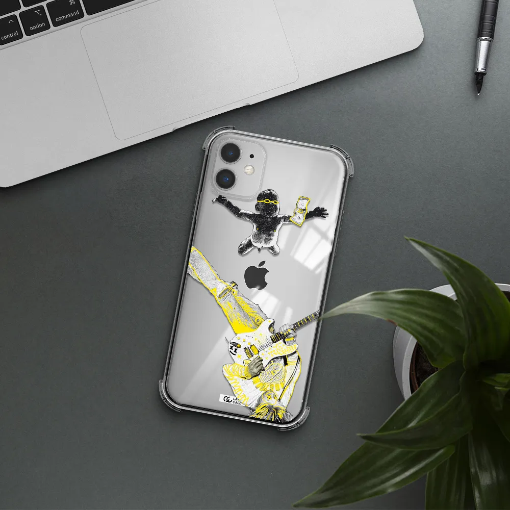 Guitarist Apple iPhone 11 Clear PC Case