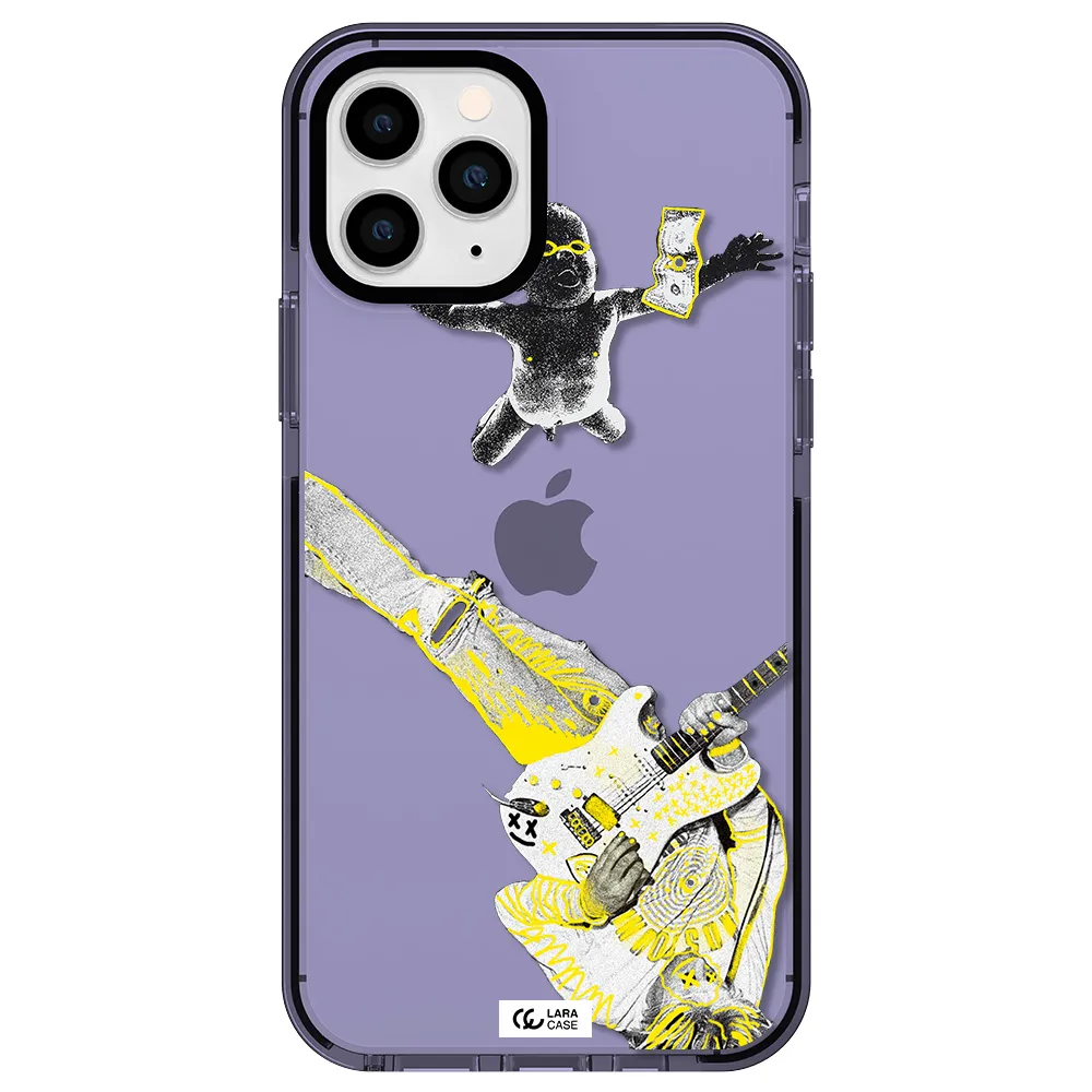 Guitarist Apple iPhone 11 pro impact Lilac Case
