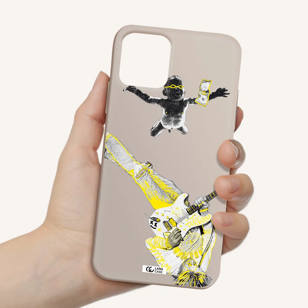 Guitarist Apple iPhone 11 pro max Silicone Stone Case