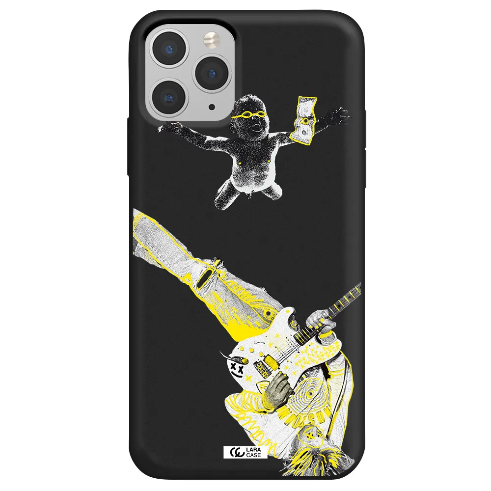Guitarist Apple iPhone 11 pro Silicone black Case