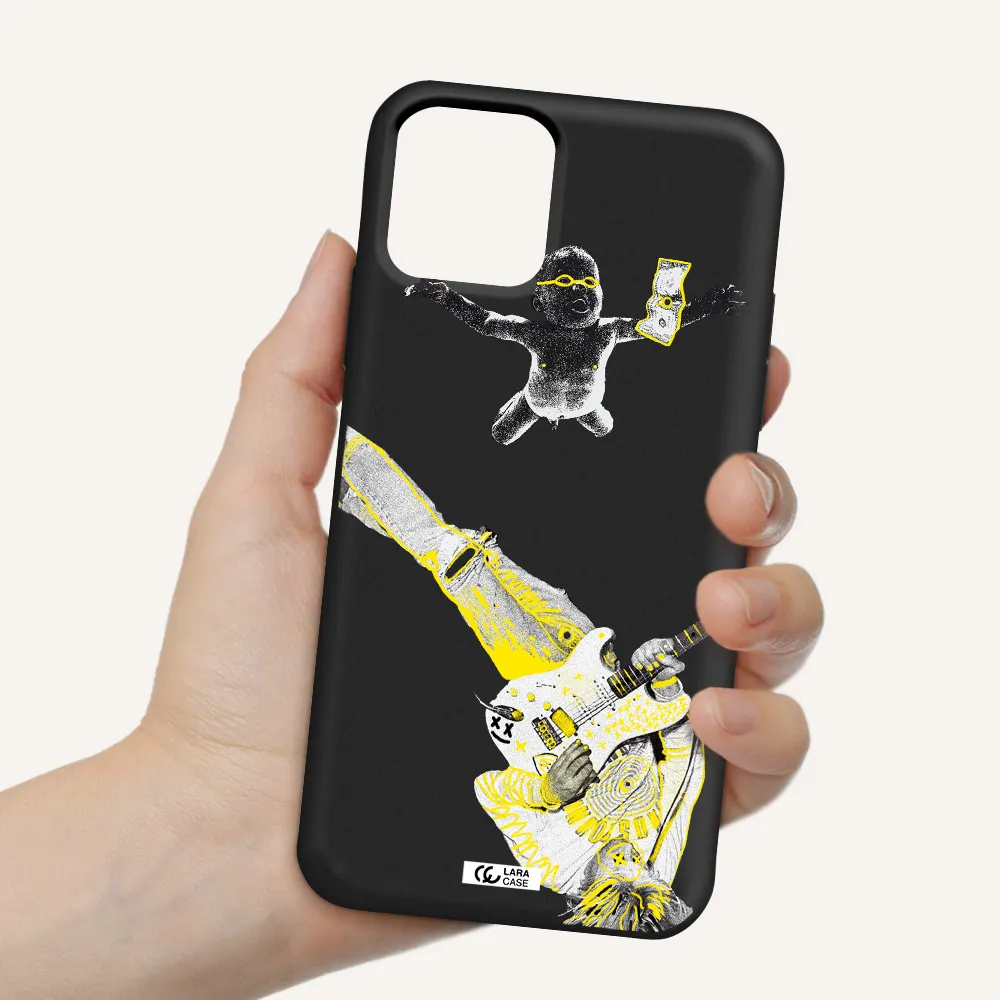 Guitarist Apple iPhone 11 pro Silicone black Case