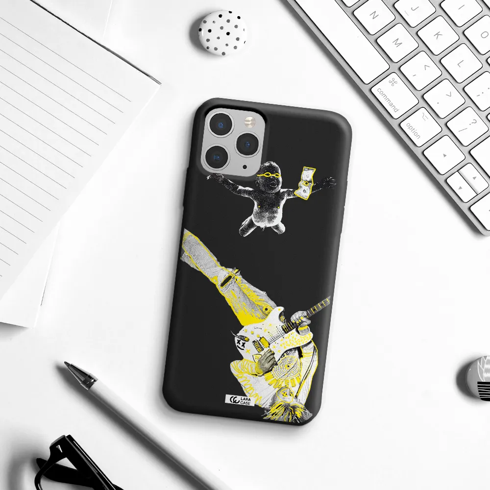 Guitarist Apple iPhone 11 pro Silicone black Case