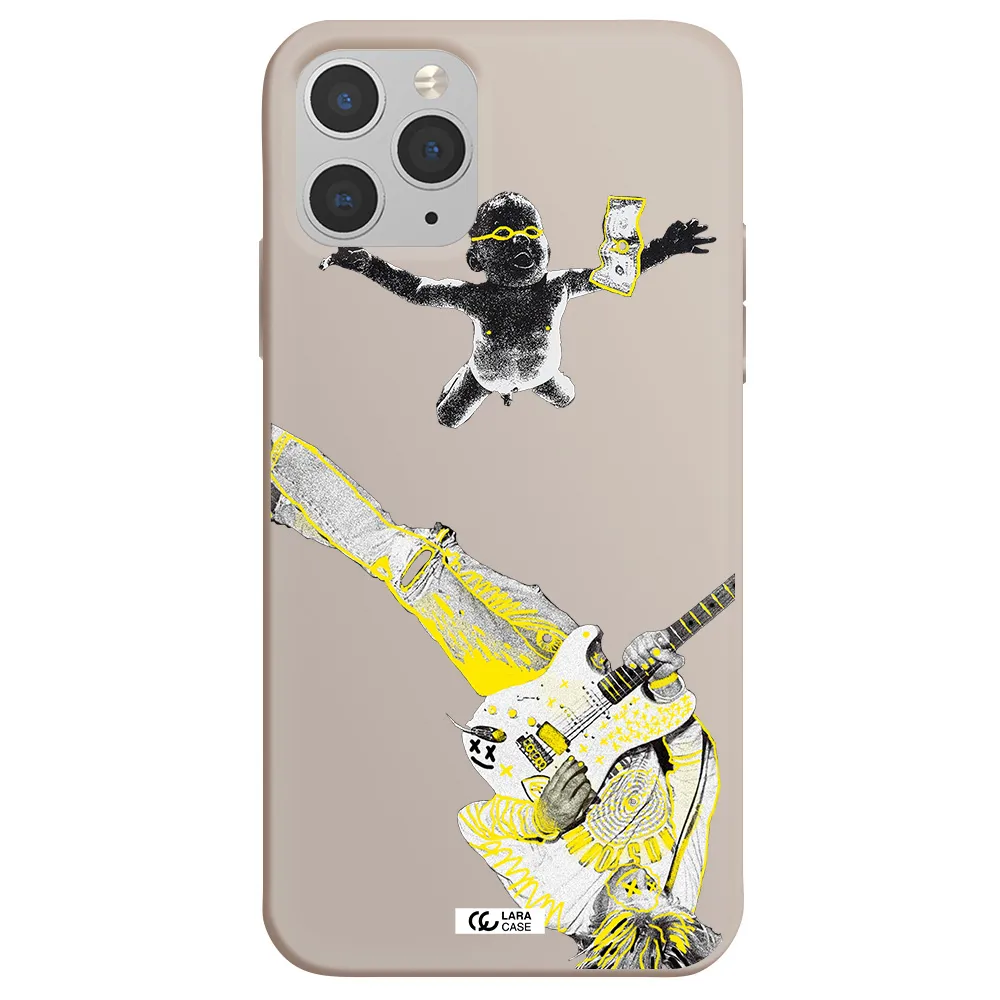 Guitarist Apple iPhone 11 pro Silicone Stone Case