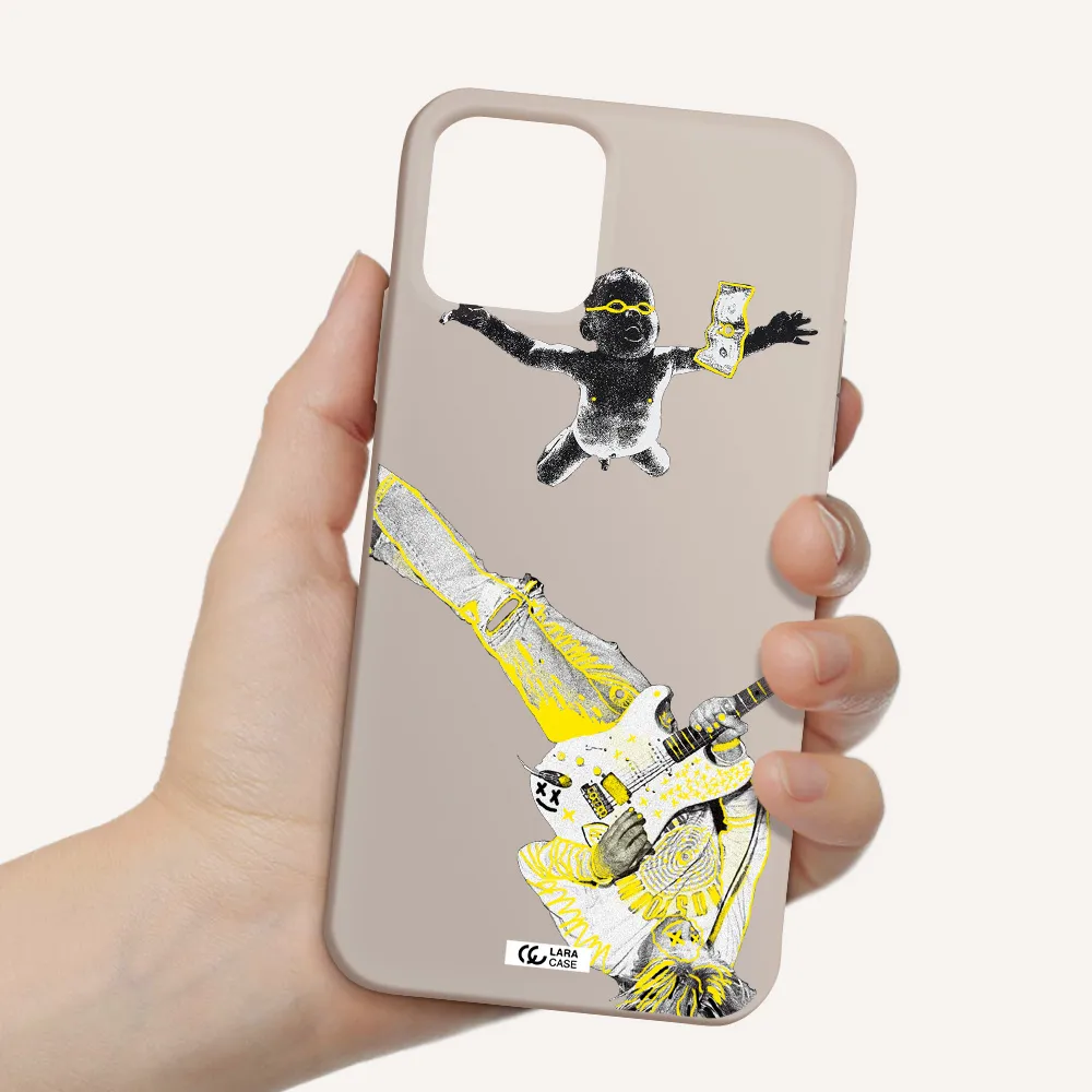 Guitarist Apple iPhone 11 pro Silicone Stone Case