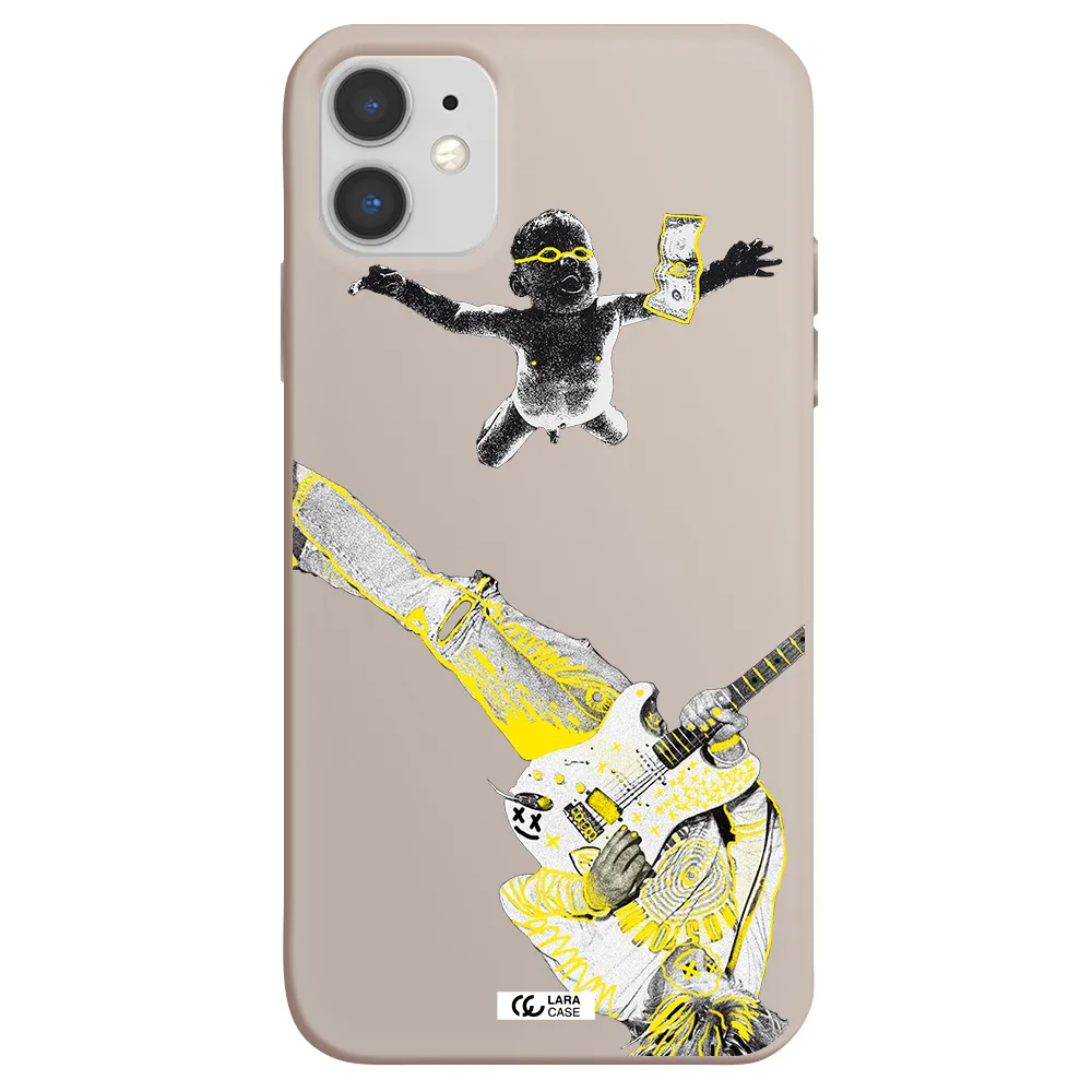 Guitarist Apple iPhone 11 Silicone Stone Case