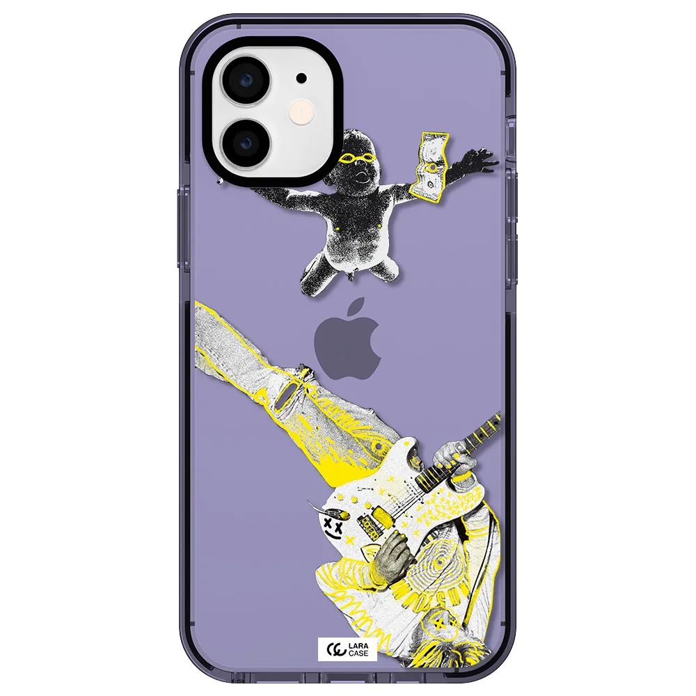 Guitarist Apple iPhone 12 impact Lilac Case