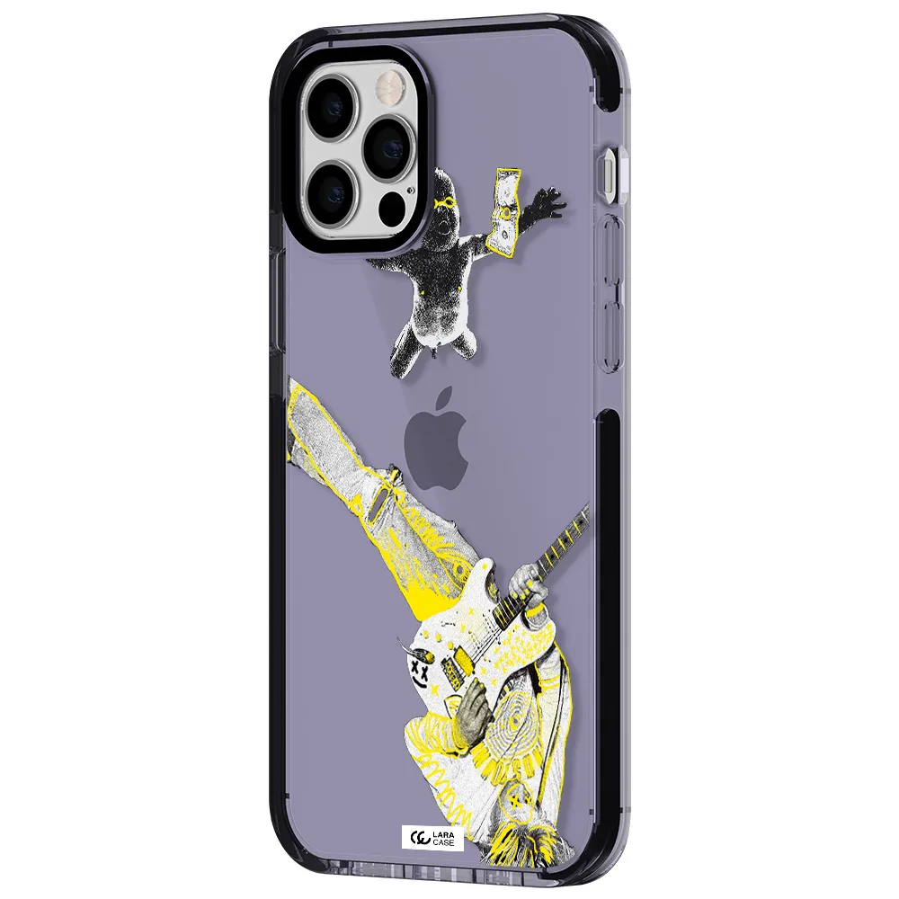 Guitarist Apple iPhone 12 pro impact Lilac Case
