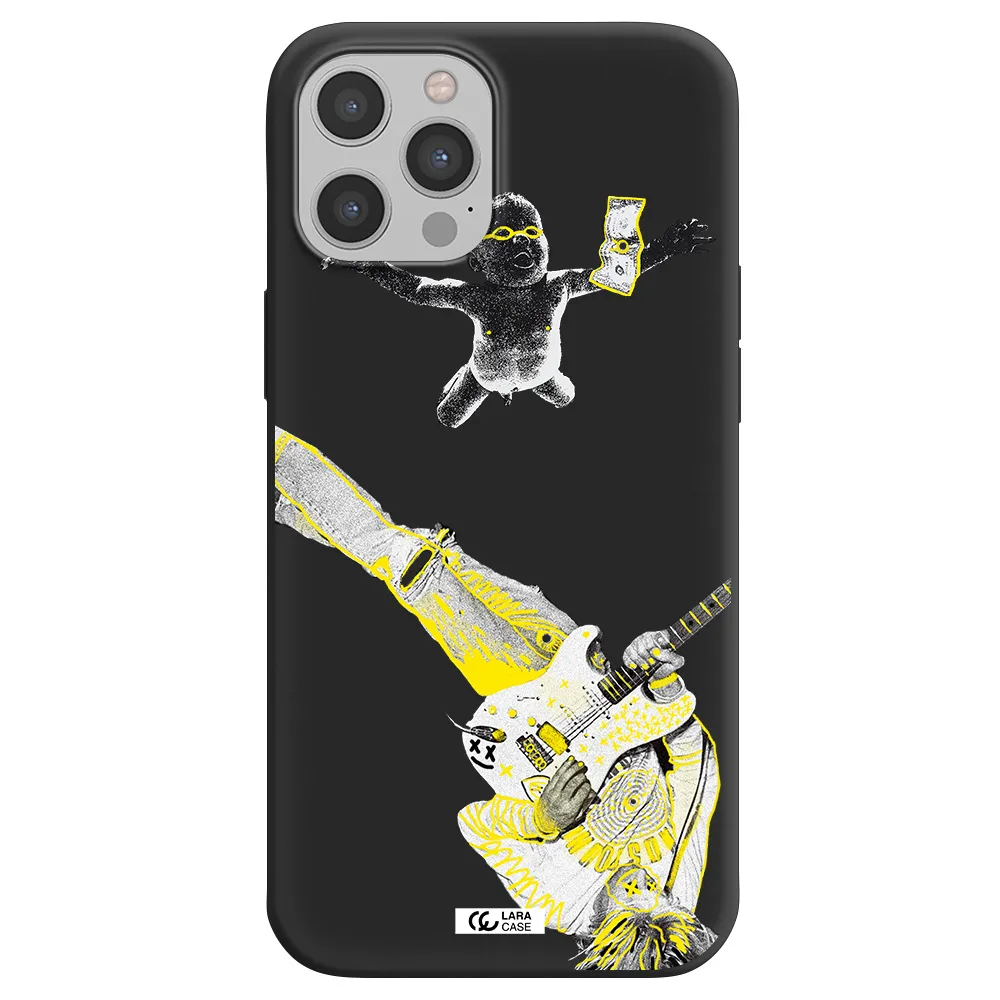 Guitarist Apple iPhone 12 pro Silicone black Case