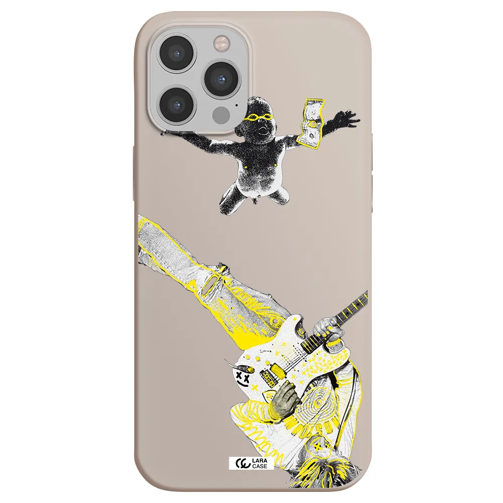 Guitarist Apple iPhone 12 pro Silicone Stone Case