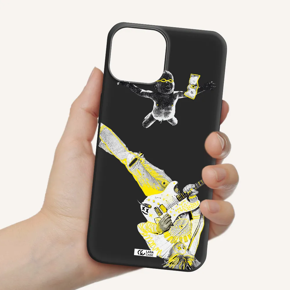 Guitarist Apple iPhone 13 mini Silicone black Case