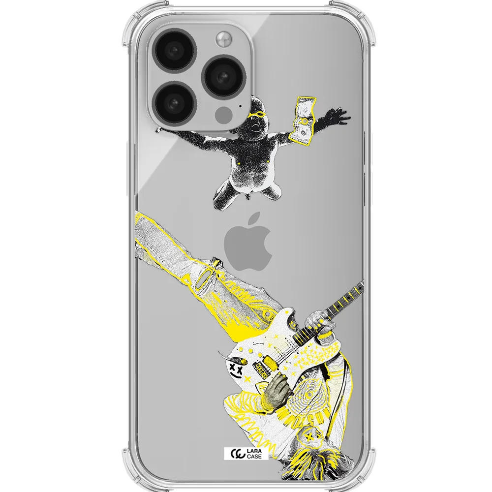Guitarist Apple iPhone 13 Pro Clear PC Case
